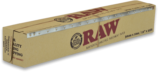 Raw Unrefined Parchment Paper Roll 12 x 32