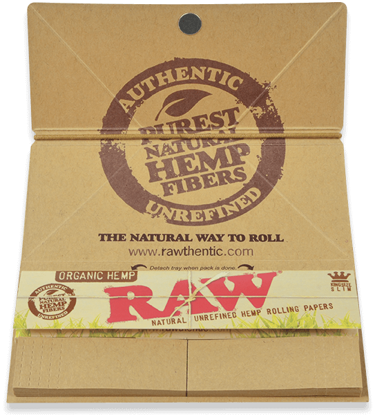 Imperial - King size organic hemp rolling papers and tips