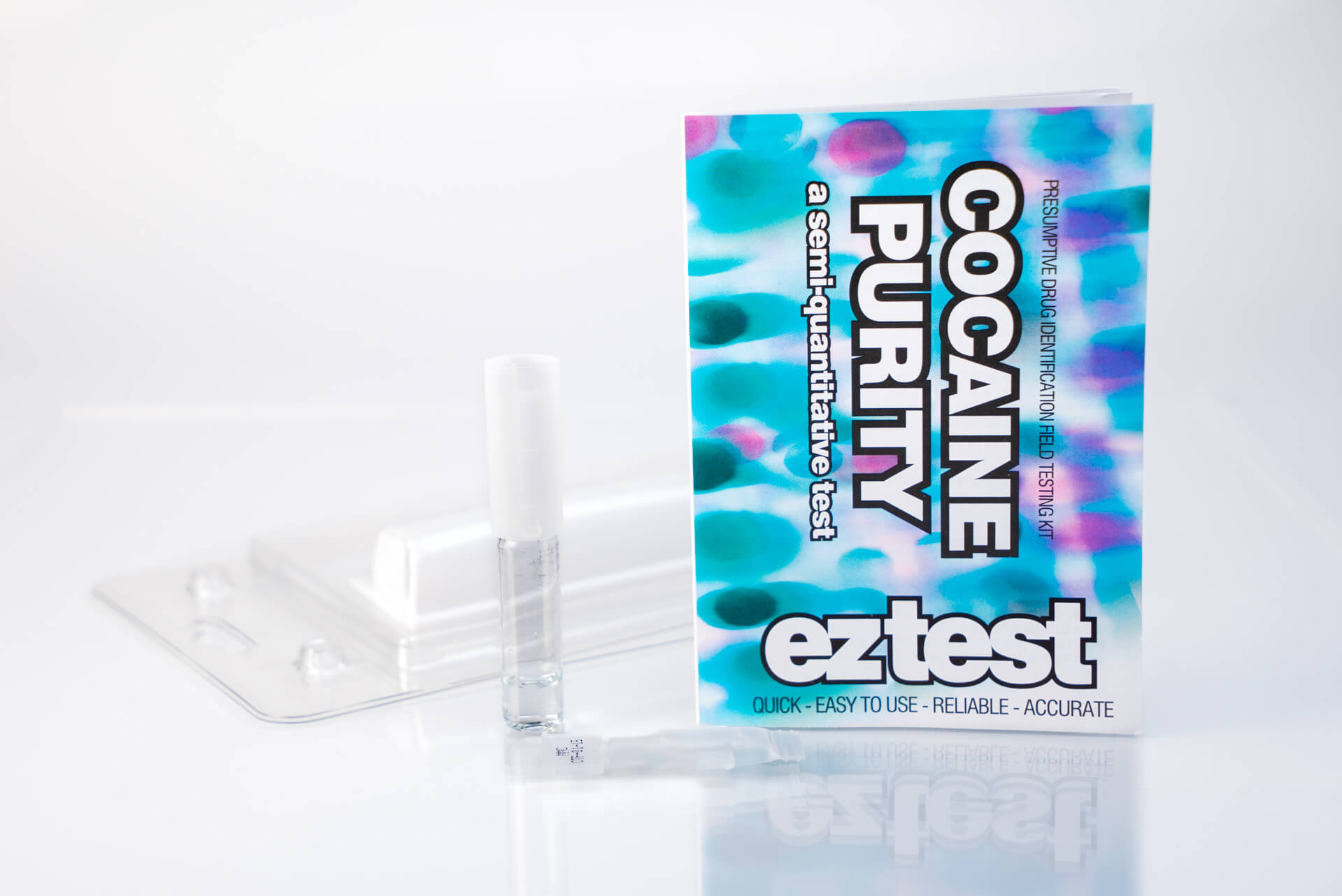 Kit de Prueba de Pureza de Cocaína de Uso Único - Home Drug Testing Kits 